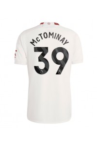 Fotbalové Dres Manchester United Scott McTominay #39 Třetí Oblečení 2023-24 Krátký Rukáv